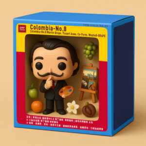 生豆 | <b>哥倫比亞-藝術家NO.8 馬丁葡萄. 蒂斯雅特</b>   | 酵母共同厭氧 水洗  </br></br>    ※ Colombia-No.8 Martin Grape. Tissart Anae. Co-Ferm. Washed-GRAPE</br>    ※ 小溪谷莊園-馬丁葡萄·蒂斯雅特</br>    ※ 葡萄、青蘋果、茉莉、接骨木花香、甜柚的清亮果香、焦糖柔和、口感絲絨順滑 </br>    ※ 產區特級優選批次</br>※ 預計12月到貨(依航班為準) 到港前預購價 ※